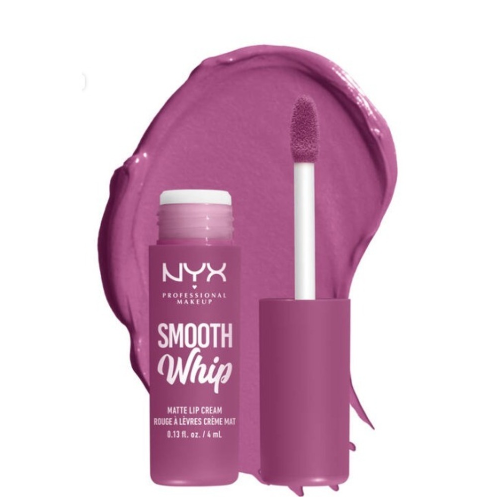 NYX Smooth Whip Matte Lip Cream Snuggle Sesh Set of 3 Purple Berry